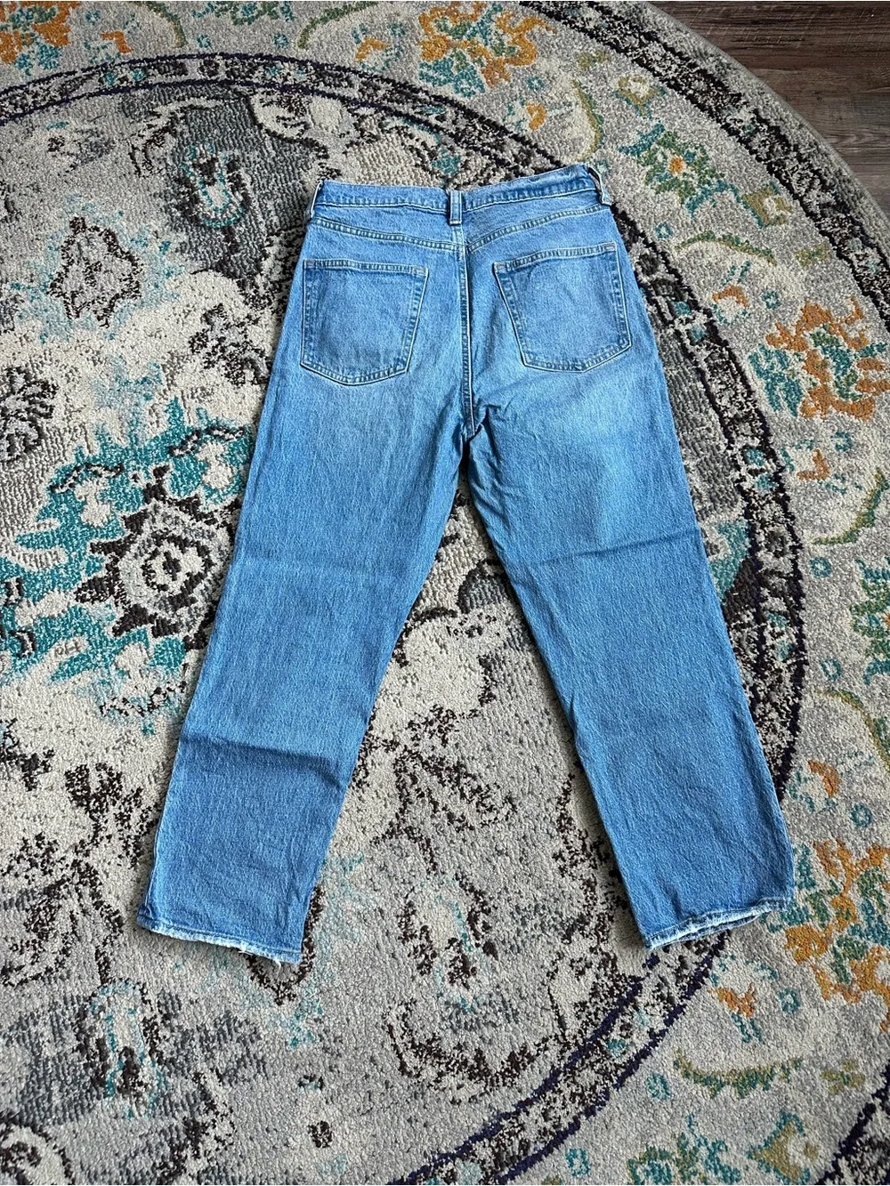 GAP Cheeky Straight Leg Jeans Sky High Waist / 29S - Picture 2 of 4